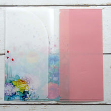 Load image into Gallery viewer, Clear Folder Slim Flower Music | cf-063