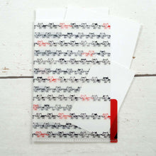 Load image into Gallery viewer, Clear Folder A6 Cats Pattern | cf-082