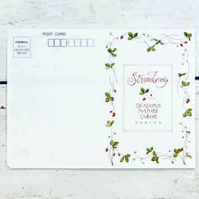 Load image into Gallery viewer, Seacret Postcard Letter Strawberry | hmt-024