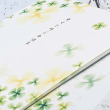 Load image into Gallery viewer, Stationery Paper Pad White Clover | pd-515