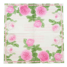 Load image into Gallery viewer, Paper Napkin Notes and Pink Rose | pnk-008