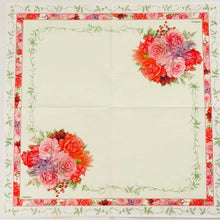 Load image into Gallery viewer, Paper Napkins Rose Bouquet Frontier | pnk-009