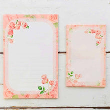 Load image into Gallery viewer, Stationery Paper and Envelopes Set Race Rose | lst-223