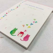 Load image into Gallery viewer, Memo Pad Sweet Cat | wp-038