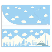 Load image into Gallery viewer, Ticket Folder Clouds and Silhouette | cf-098