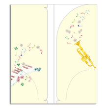 Load image into Gallery viewer, Ticket Folder Trumpet and Owl | cf-099