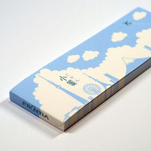Load image into Gallery viewer, Slim Memo Pad Clouds and Tokyo Silhouette | wp-043