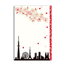 Load image into Gallery viewer, Greeting Card Christmas Card Photo Folder Mt.Fuji and Cherry | jxcd-101