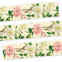 Load image into Gallery viewer, Masking Tape Yoko.N White & Pink Rose | msk-015