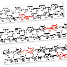 Load image into Gallery viewer, Masking Tape Cat Ties | msk-023