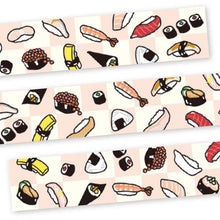 Load image into Gallery viewer, Masking Tape Sushi Illustration | msk-024