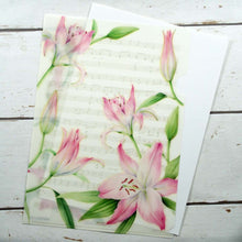 Load image into Gallery viewer, Clear Folder A4 Lily | cf-033