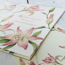 Load image into Gallery viewer, Stationery Paper Pad Lilies | pd-352