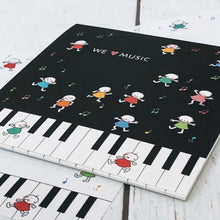 Load image into Gallery viewer, Stationery Paper Pad Quu Piano | pd-353