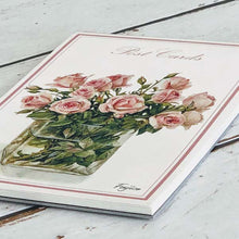 Load image into Gallery viewer, Postcard Pad Fujico Hashimoto Series Rose| hgs-019