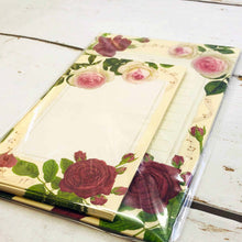 Load image into Gallery viewer, Stationery Paper and Envelopes Set Elegant Rose | lst-230