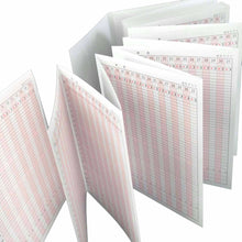 Load image into Gallery viewer, Accordian Fold Notebook A5 Health Records Body Weight Notebook (Mustard) | cho-046