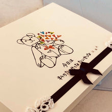 Load image into Gallery viewer, Greeting Card Premium Card Birthday Bouquet Bear | kc-007