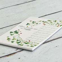 Load image into Gallery viewer, Postcard Pad Music Strawberries | hgs-153