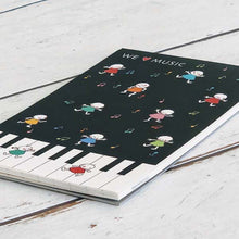 Load image into Gallery viewer, Postcard Pad Quu Piano | hgs-203