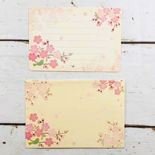 Load image into Gallery viewer, Note Cards and Envelopes Set Sakura | mls-010