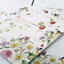 Load image into Gallery viewer, Stationery Paper Pad Bloom Strawberry Margaret | pd-391