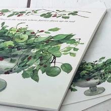 Load image into Gallery viewer, Stationery Paper Pad Nursery Strawberry and Pear | pd-440