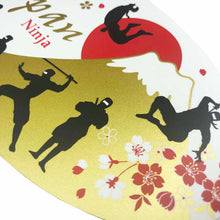 Load image into Gallery viewer, Sticker Silk Prints Ninja and Sakura and Fuji | sl-185