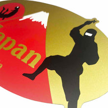 Load image into Gallery viewer, Sticker Silk Print Red Fuji and Ninja | sl-188