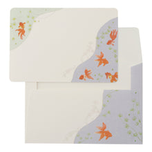 Load image into Gallery viewer, Note Cards and Envelopes Set Goldfish | mls-102