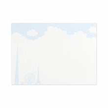 Load image into Gallery viewer, Mini Note Cards and Envelopes Set Sky-Blue of News | mml-006