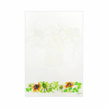 Load image into Gallery viewer, Postcard Pad Fujico Sunflower | hgs-395