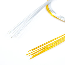 Load image into Gallery viewer, Mizuhiki (Decorative Japanese Cord) Gold and Silver