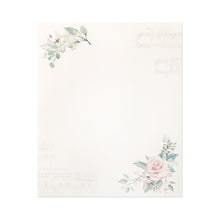 Load image into Gallery viewer, Stationery Paper Pad Rose Letter | pd-545