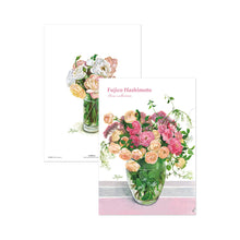 Load image into Gallery viewer, Clear Folder A4 Fujico Stripe Cross and Rose | cf-121