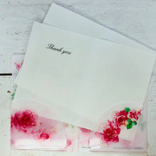 Load image into Gallery viewer, Greeting Card File Card Pink Rose | cd-352