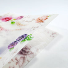 Load image into Gallery viewer, Clear Folder A4 Purple Rose | cf-006