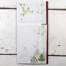 Load image into Gallery viewer, Multipurpose Japanese Traditional Money Envelope Christmas Reindeer and Tree | sg-215