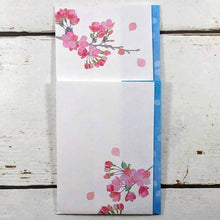 Load image into Gallery viewer, Multipurpose Japanese Traditional Money Envelope Successful Celebration Cherry Blue | sg-229