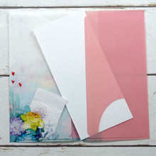 Load image into Gallery viewer, Clear Folder Slim Flower Music | cf-063