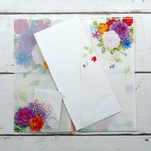 Load image into Gallery viewer, Clear Folder Slim Rose Bouquet | cf-064