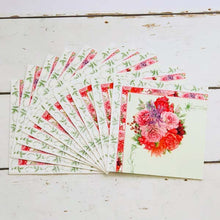Load image into Gallery viewer, Paper Napkins Rose Bouquet Frontier | pnk-009