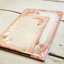 Load image into Gallery viewer, Stationery Paper and Envelopes Set Race Rose | lst-223