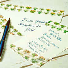 Load image into Gallery viewer, Masking Tape Fujico Flowers in Vase with Background | msk-004