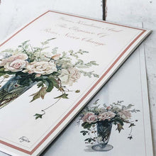 Load image into Gallery viewer, Stationery Paper Pad Fujico Hashimoto Series Pink Roses | pd-147