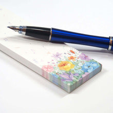 Load image into Gallery viewer, Slim Memo Pad Flower Music | wp-039