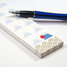 Load image into Gallery viewer, Slim Memo Pad Mt.Fuji | wp-045