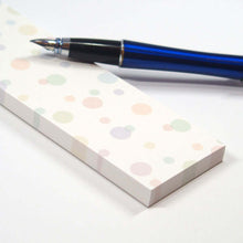Load image into Gallery viewer, Slim Memo Pad Polka Dot | wp-056