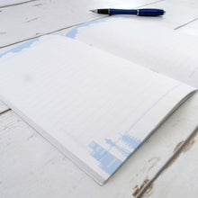 Load image into Gallery viewer, Notebook A5 Clouds and Silhouette | cho-037