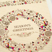 Load image into Gallery viewer, Greeting Card Christmas Card Classic Christmas Wreath | xcd-244